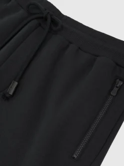 Reiss Navy Dusk Cotton-Blend Drawstring Shorts