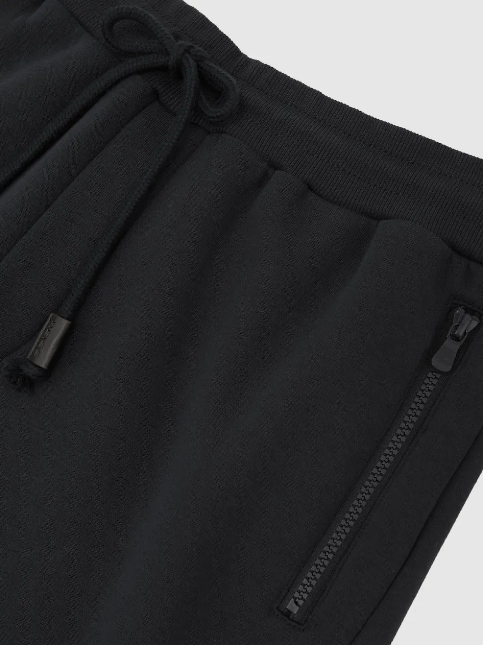 Reiss Navy Dusk Cotton-Blend Drawstring Shorts