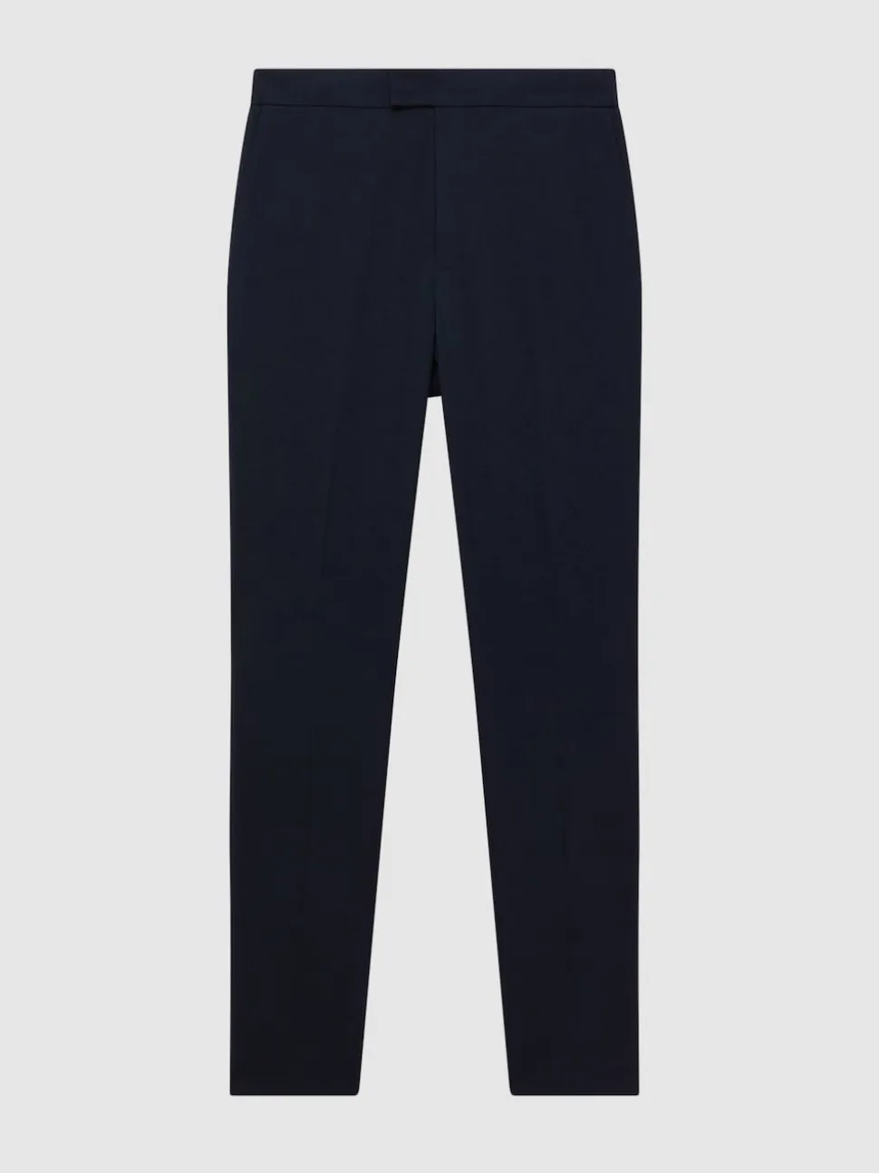 Reiss Navy Found Stretch Slim Fit Drawstring Trousers