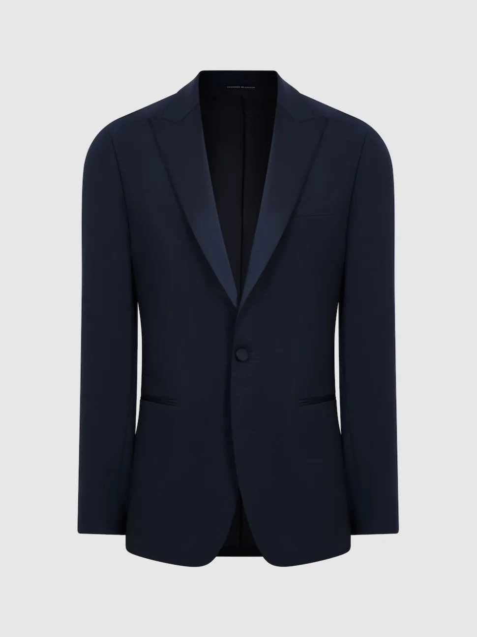 Reiss Navy Poker Modern Fit Performance Dinner Jacket