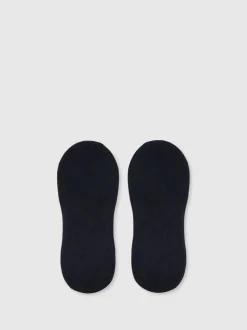 Reiss Navy Rafi Cotton-Blend Loafer Socks