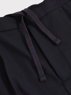 Reiss Navy Sussex Relaxed Drawstring Shorts