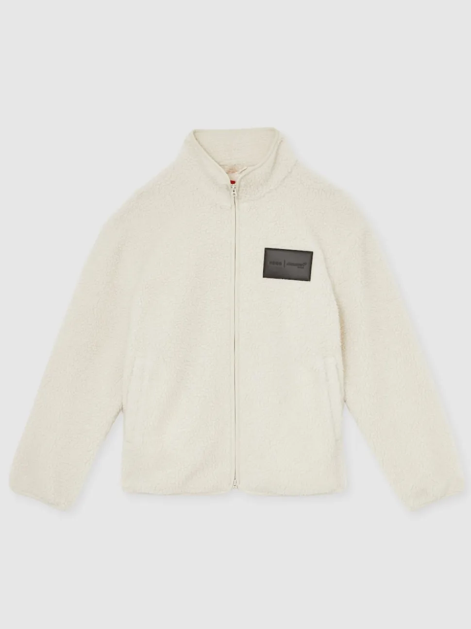 Reiss Off White Snoop McLaren F1 Team Embroidered Fleece Jacket Unisex Fit