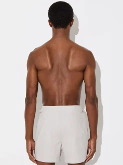 Reiss Off White Sun Side-Adjuster Swim Shorts