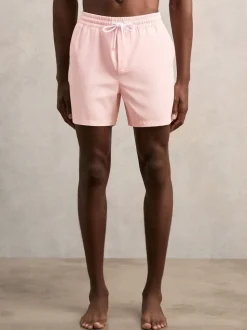 Reiss Pink Cliff Drawstring Swim Shorts