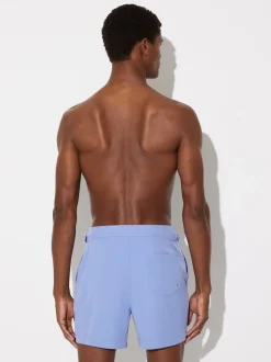 Reiss Sky Blue Sun Side-Adjuster Swim Shorts