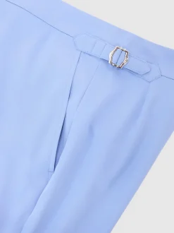 Reiss Sky Blue Sun Side-Adjuster Swim Shorts