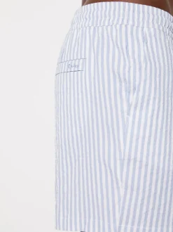 Reiss Soft Blue/White Bay Swim Shorts