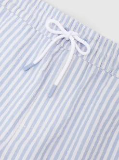 Reiss Soft Blue/White Bay Swim Shorts
