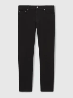 Reiss Stay Black Picton Cotton-Stretch Slim-Fit Jeans