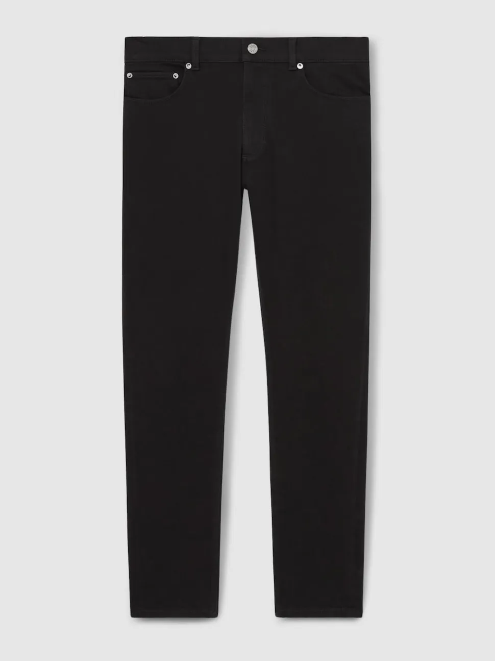 Reiss Stay Black Picton Cotton-Stretch Slim-Fit Jeans