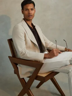 Reiss Stone Belmont Sb Slim Fit Single Breasted Blazer