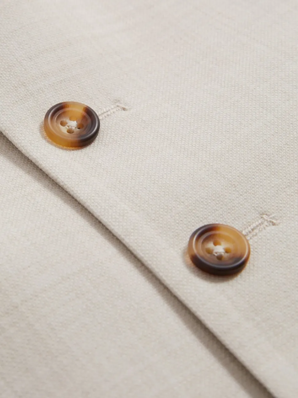 Reiss Stone Belmont W Tailored-Fit Single-Breasted Waistcoat