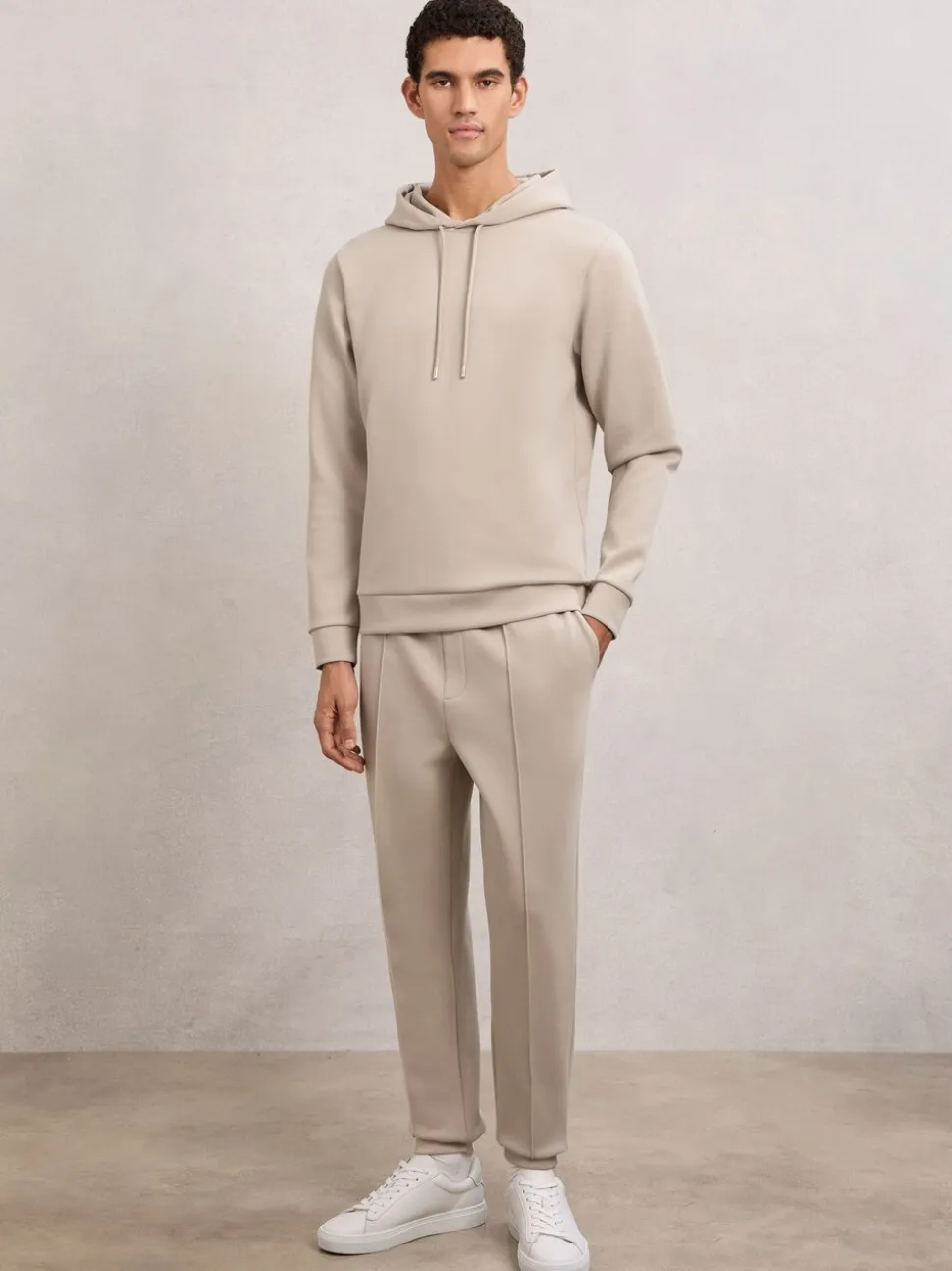 Reiss Stone Premier Stretch-Jersey Tailored Joggers