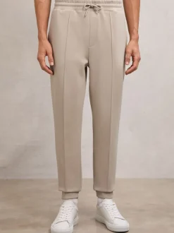 Reiss Stone Premier Stretch-Jersey Tailored Joggers