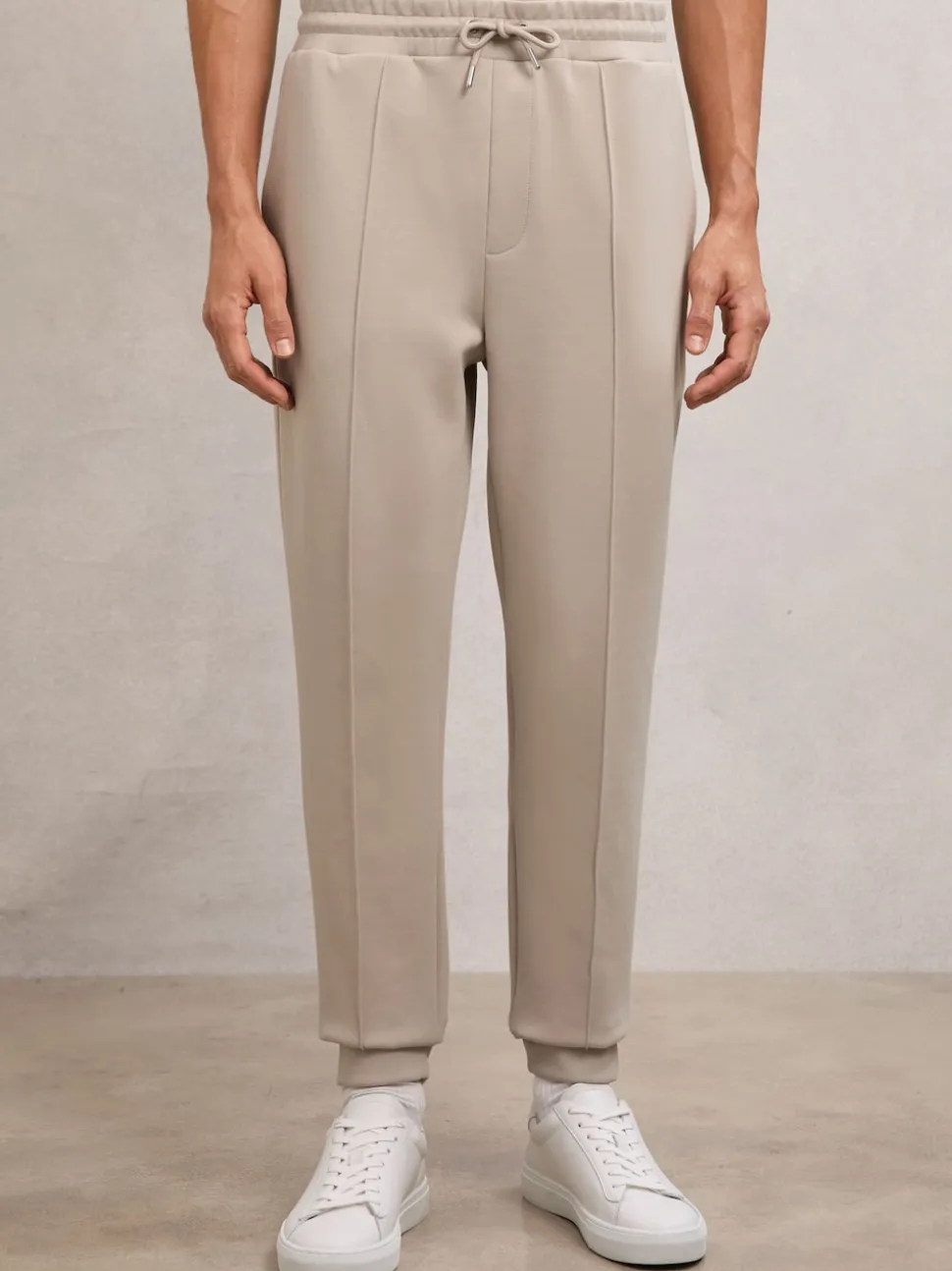 Reiss Stone Premier Stretch-Jersey Tailored Joggers