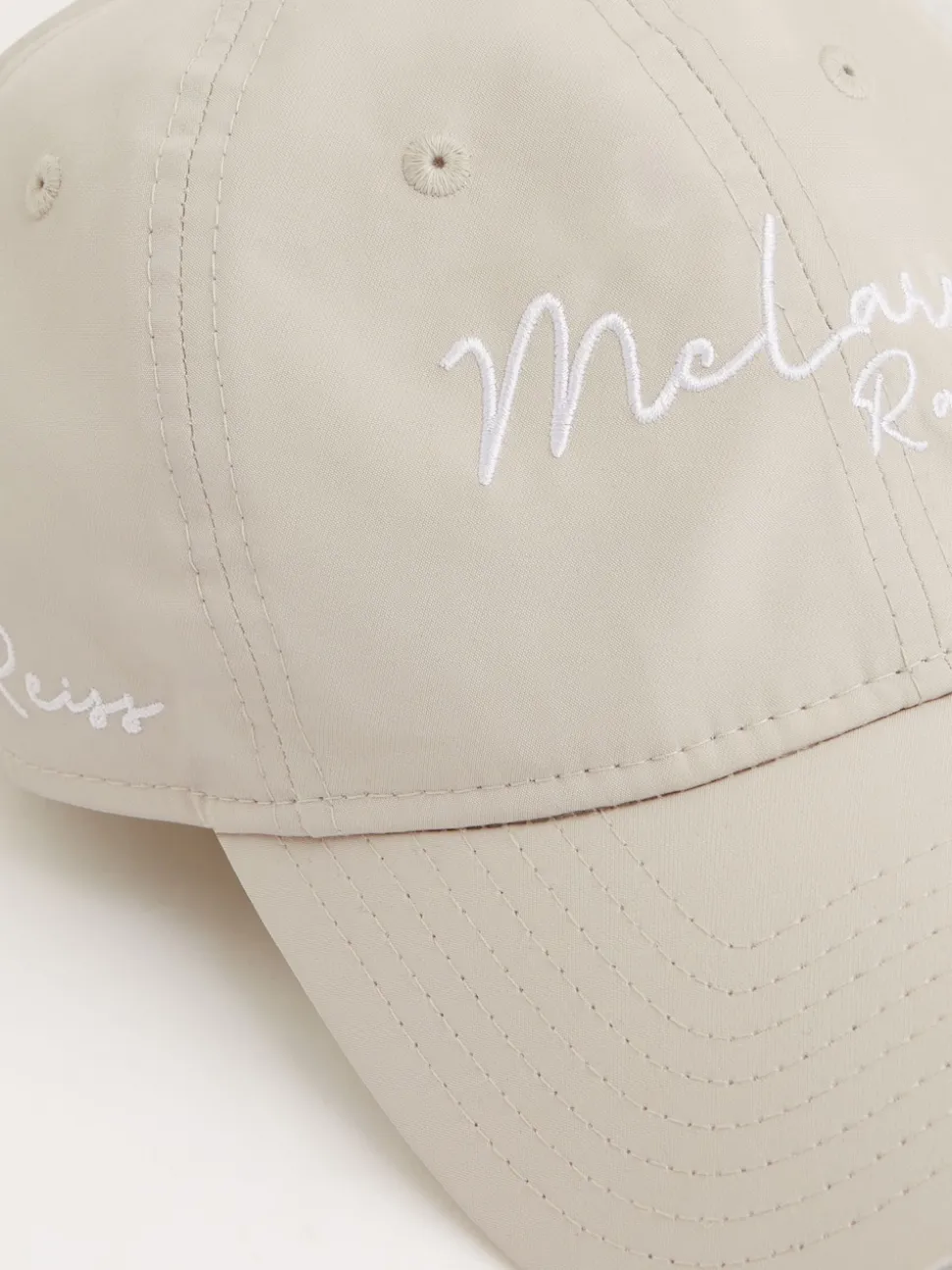 Reiss Stone 9Twenty McLaren Racing Logo Embroidered Cap Unisex Fit