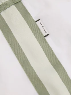 Reiss White Baller - Che Contrast Stripe Elasticated Waist Swim Shorts
