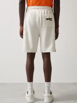 Reiss White Ride McLaren F1 Team Drawstring Shorts