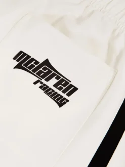 Reiss White Ride McLaren F1 Team Drawstring Shorts