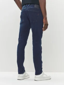 Replay Denim Dark Wash Slim Fit Anbass Hyperflex Jeans