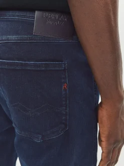 Replay Denim Dark Wash Slim Fit Anbass Hyperflex Jeans