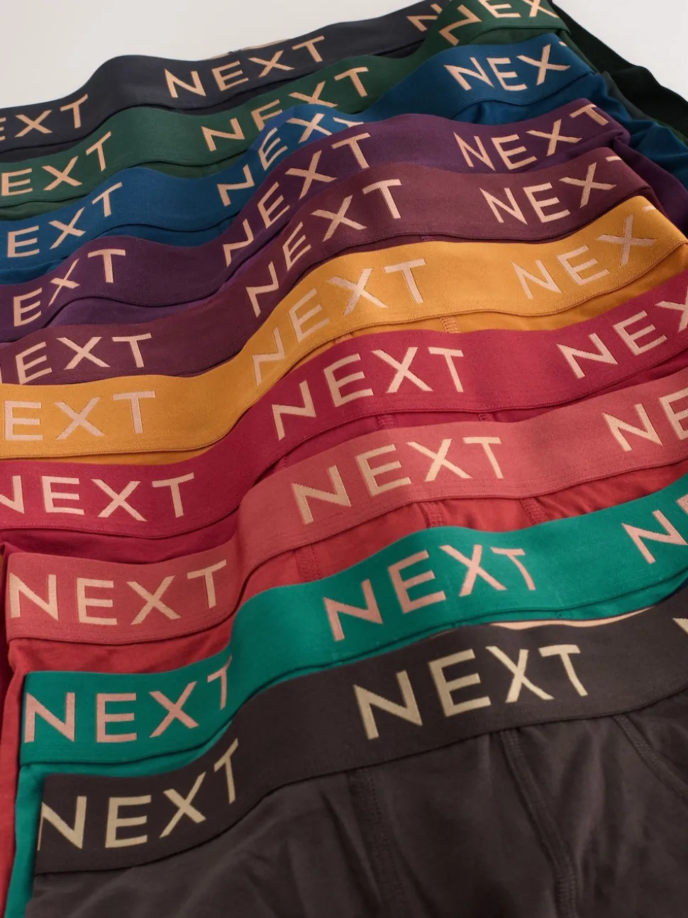 Rich Colour 10 pack Cotton Rich Blend Hipsters Boxers