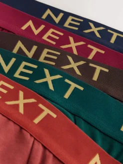Rich colour Red/Green/Blue 5 Pack Cotton Rich Briefs