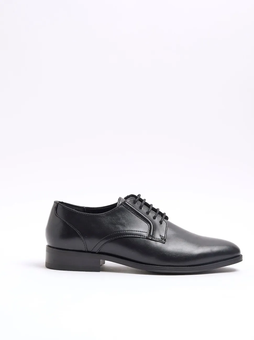 River Island Black Formal Derby Shoes