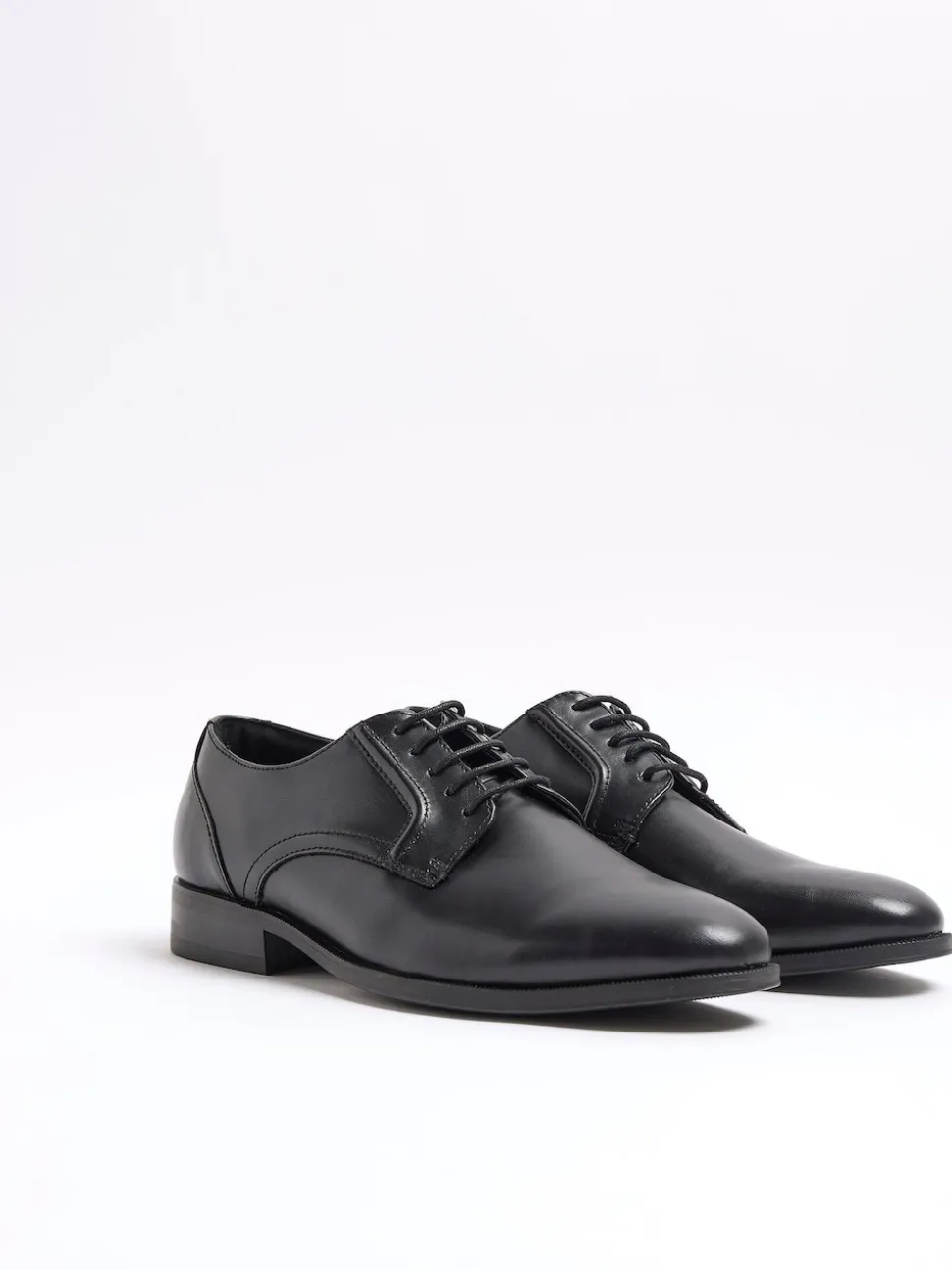 River Island Black Formal Derby Shoes