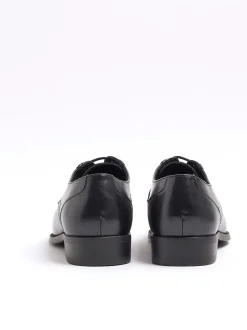 River Island Black Formal Derby Shoes