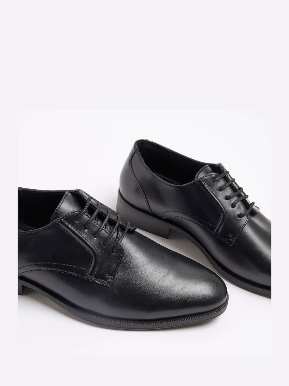 River Island Black Formal Derby Shoes