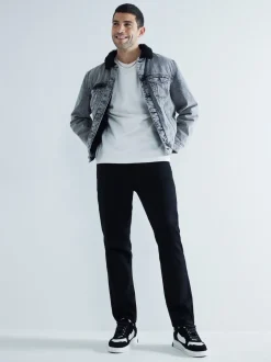 River Island Black Slim Fit Stretch Jeans