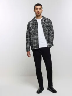 River Island Black Slim Fit Stretch Jeans