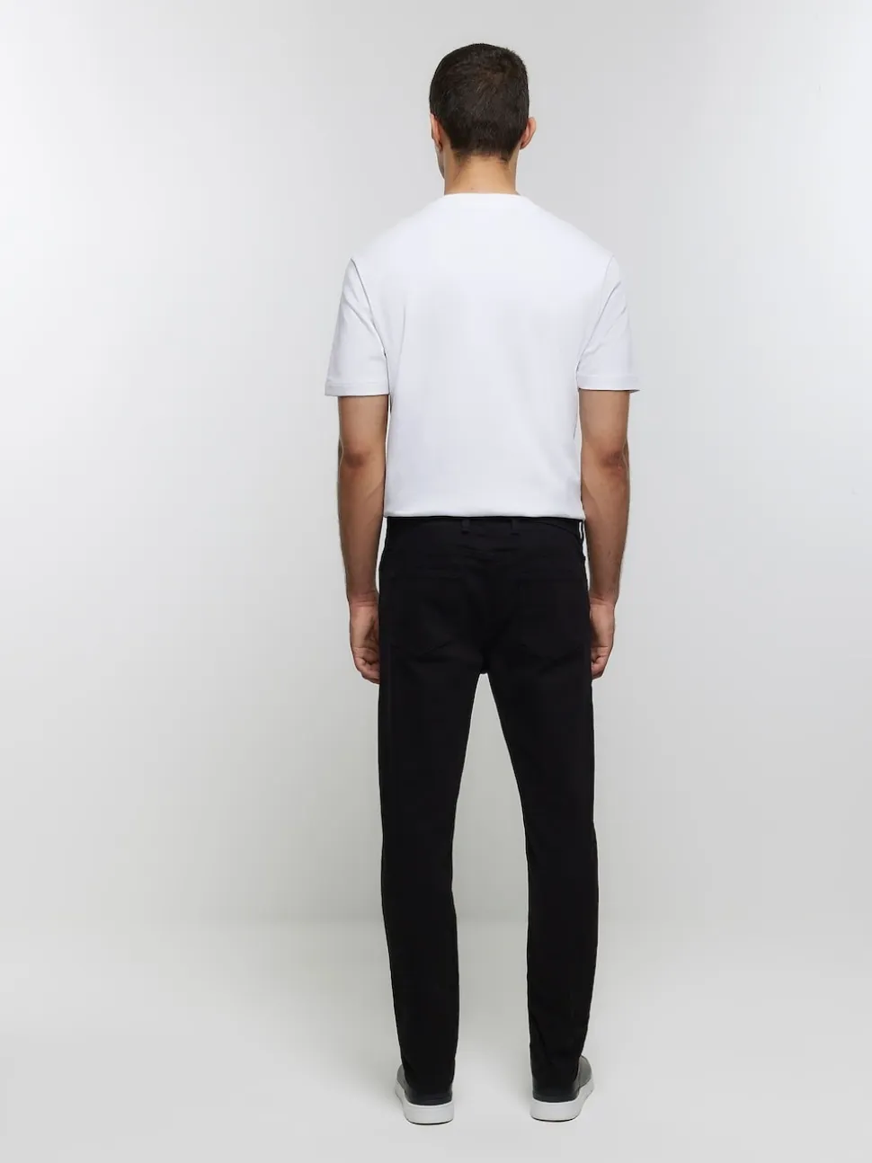 River Island Black Slim Fit Stretch Jeans
