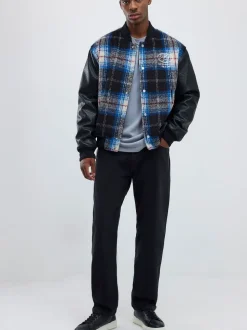 River Island Black Straight Fit Washed Jeans