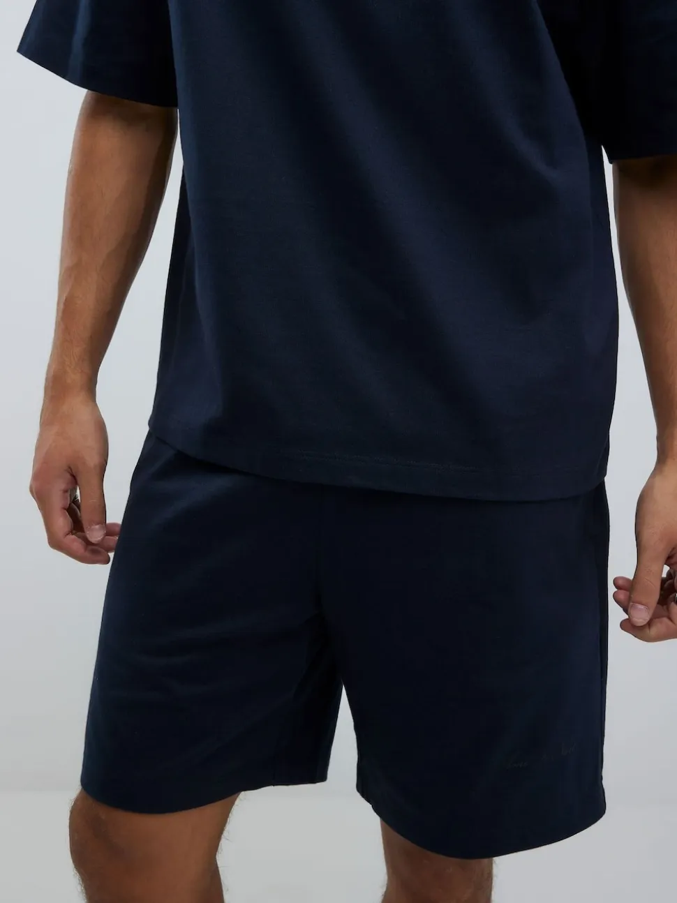 River Island Blue Boxy T-Shirt and Shorts Set