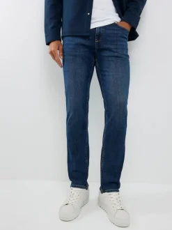 River Island Blue Slim Fit Stretch Jeans
