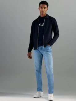 River Island Blue Slim Fit Stretch Jeans
