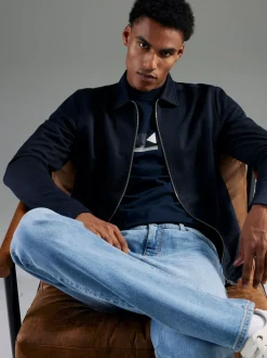 River Island Blue Slim Fit Stretch Jeans