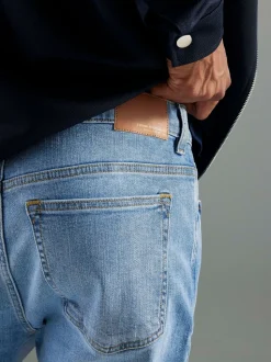 River Island Blue Slim Fit Stretch Jeans