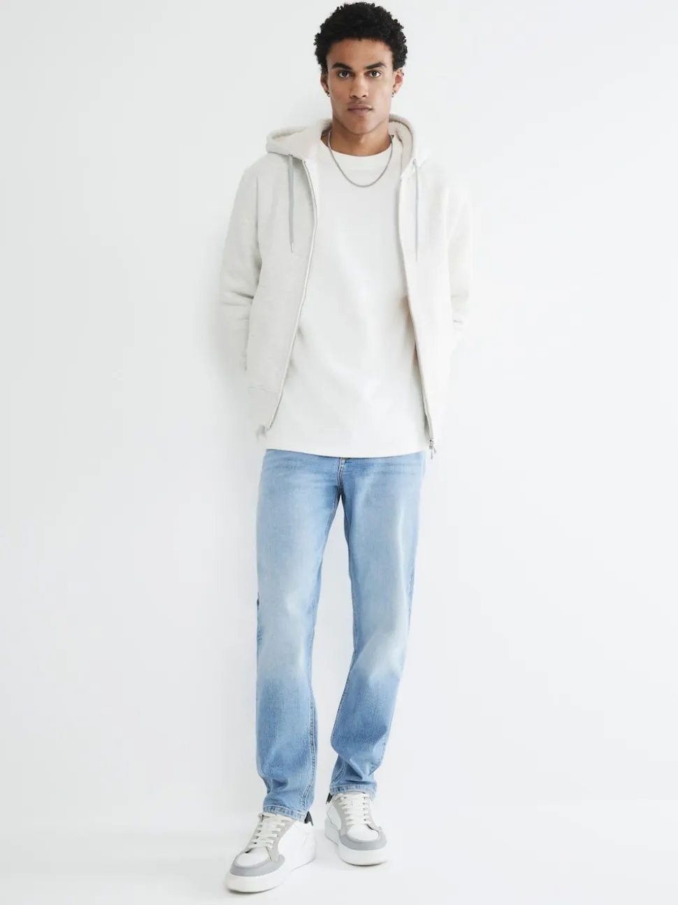 River Island Blue Slim Fit Jeans