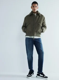 River Island Blue Slim Fit Jeans