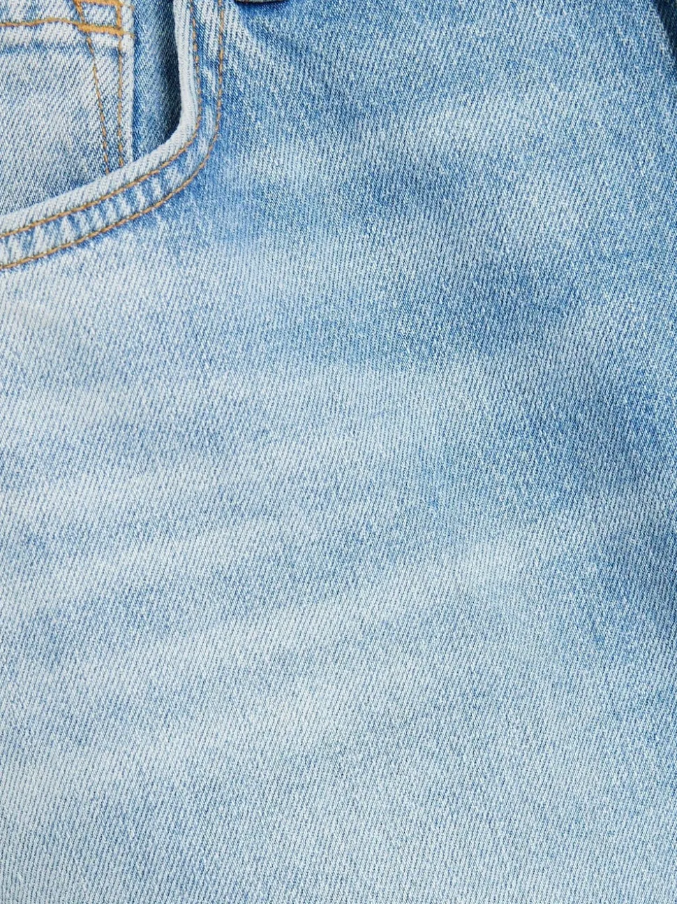 River Island Blue Straight Fit Stretch Jeans