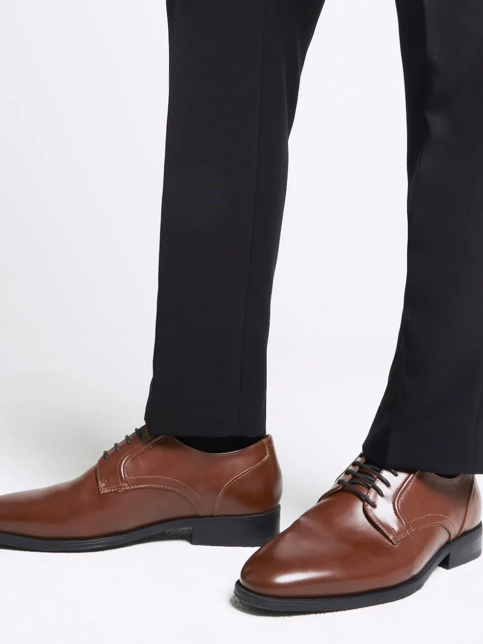 River Island Brown Formal Derby Shoes