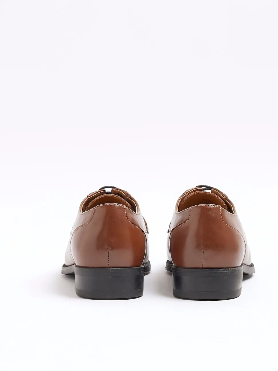 River Island Brown Formal Derby Shoes
