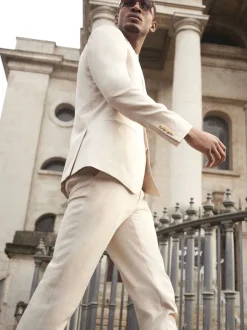 River Island Cream Suit Jacket