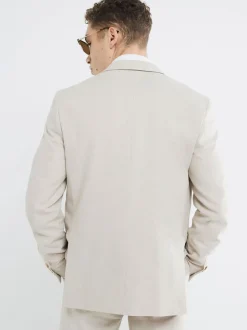 River Island Cream Suit Jacket