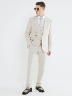River Island Cream Waistcoat