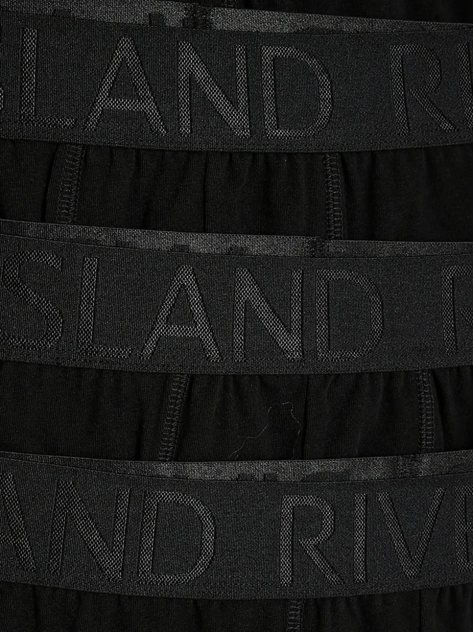 River Island Grey Jacquard Waist Band Trunks 5 Pack